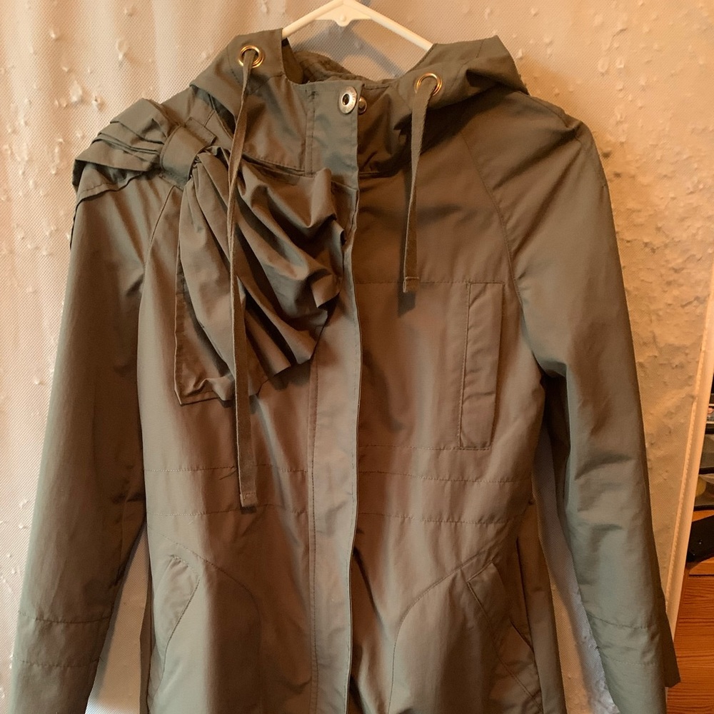 Forest Green Red Valentino utility jacket